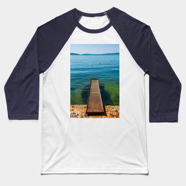 Kastel Kambelovac Coast in Croatia Baseball T-Shirt by jojobob